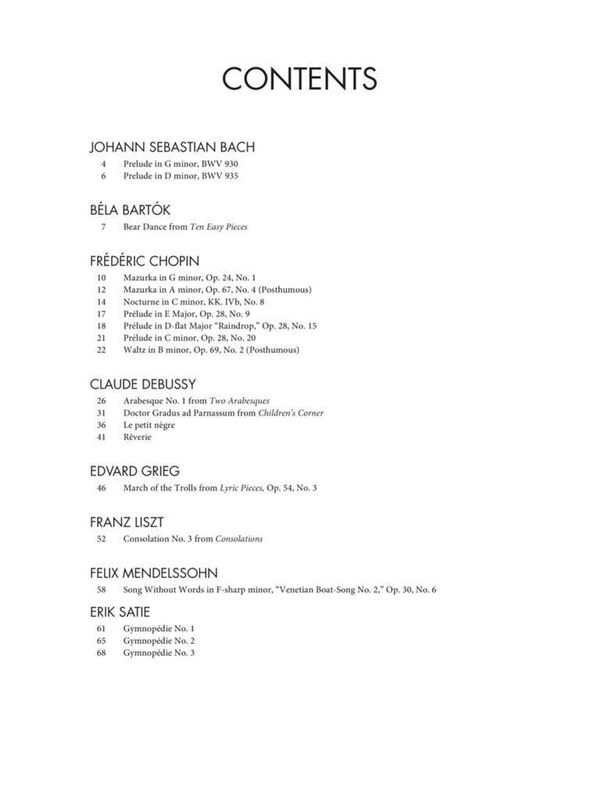 Selected Piano Masterpieces - Upper Intermediate
