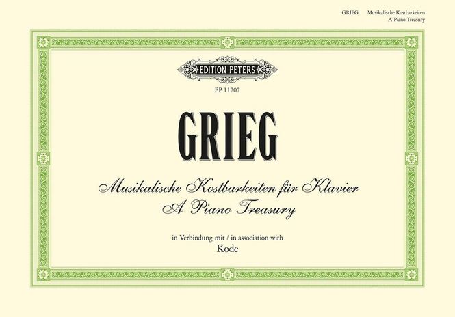 Hovedbilde Edvard Grieg - Grieg: A Piano Treasury