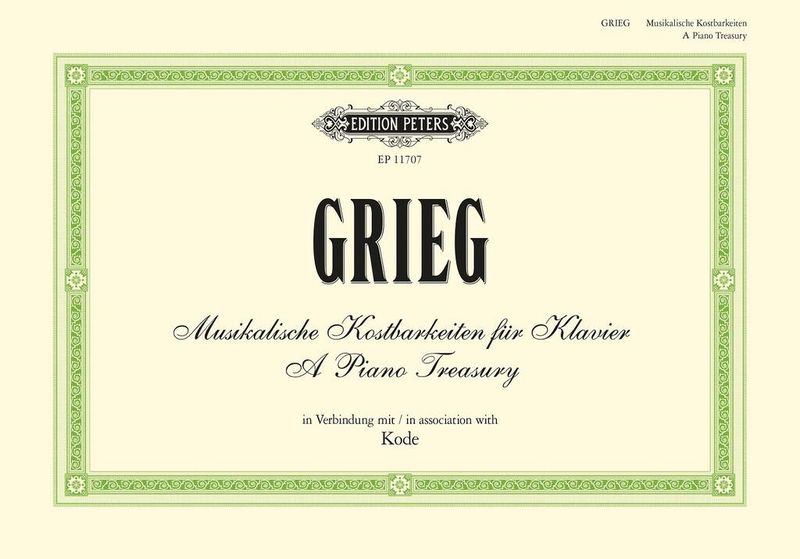 Edvard Grieg - Grieg: A Piano Treasury