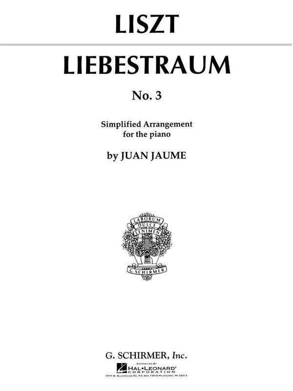 Franz Liszt - Liebestraume No. 3 in G Major
