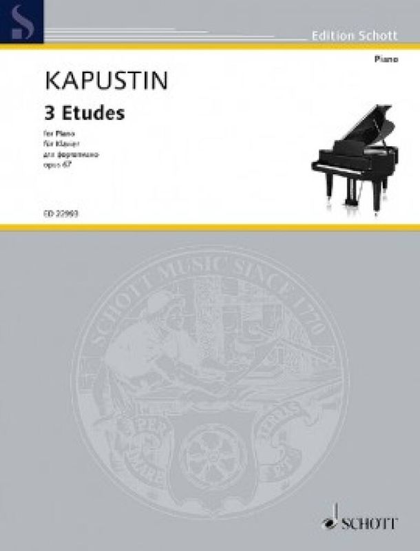 Nikolai Kapustin - 3 Etudes Op. 67