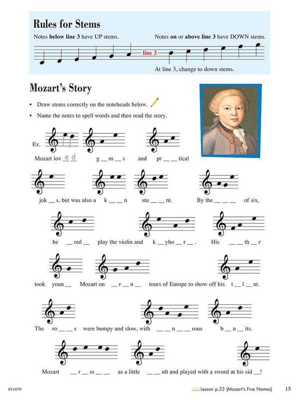 Piano Adventures Theory Book Level 1