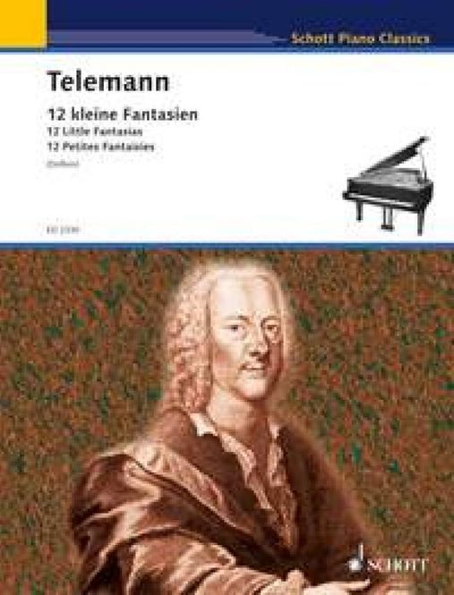 Hovedbilde Georg Philipp Telemann - Twelve Little Fantasies