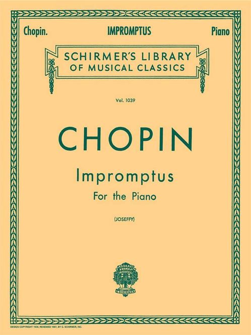 Hovedbilde Frédéric Chopin - Impromptus