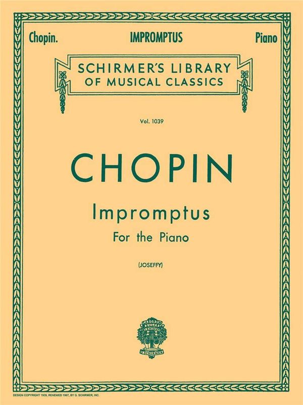 Frédéric Chopin - Impromptus