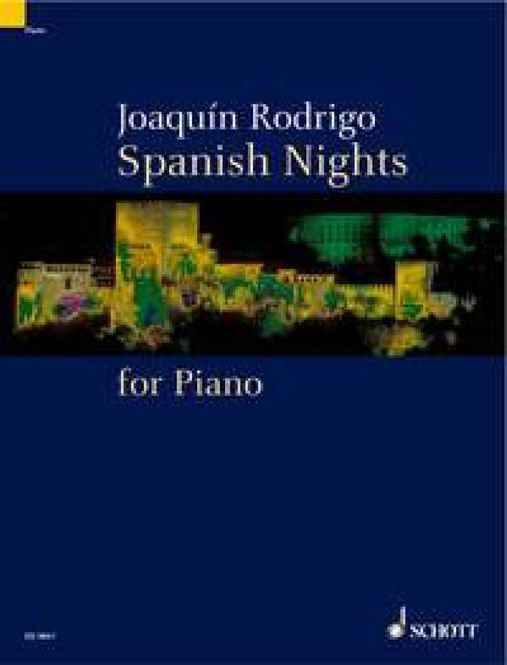 Hovedbilde Joaquín Rodrigo - Spanish Nights for Piano