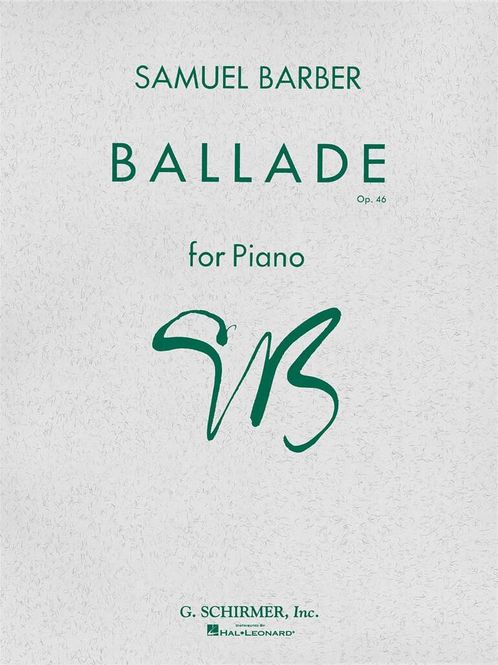 Hovedbilde Samuel Barber - Ballade For Piano Op.46