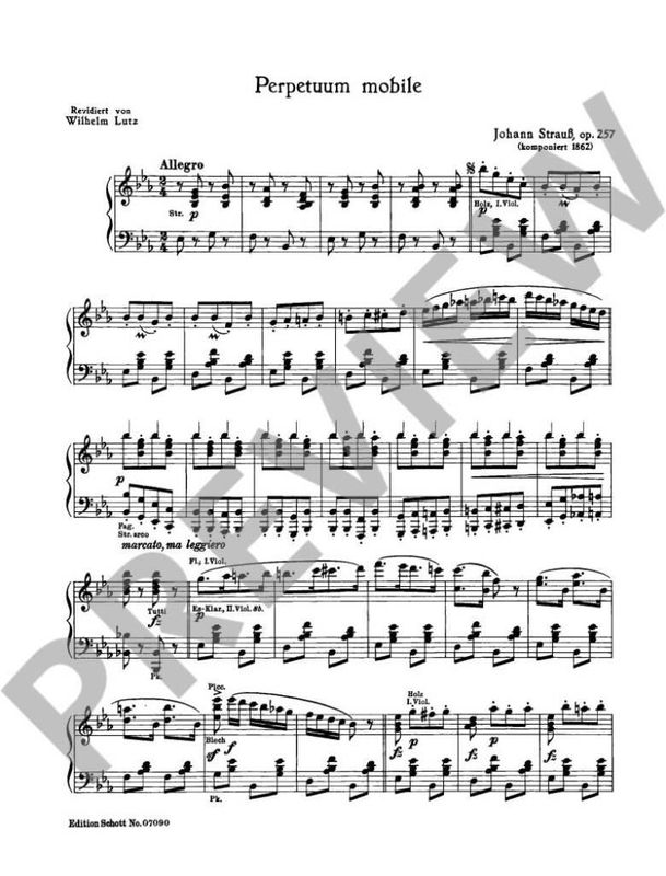 Johann Strauss Jr. - Perpetuum Mobile