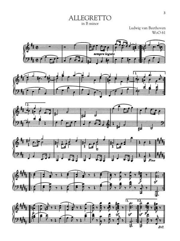 Ludwig van Beethoven - Beethoven: Selected Piano Pieces