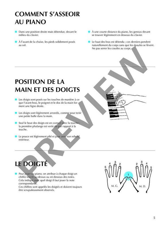 À vous de jouer! PIANO Band 1