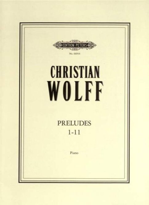 Hovedbilde Christian Wolff - Preludes 1-11