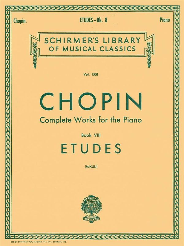 Frédéric Chopin - Etudes
