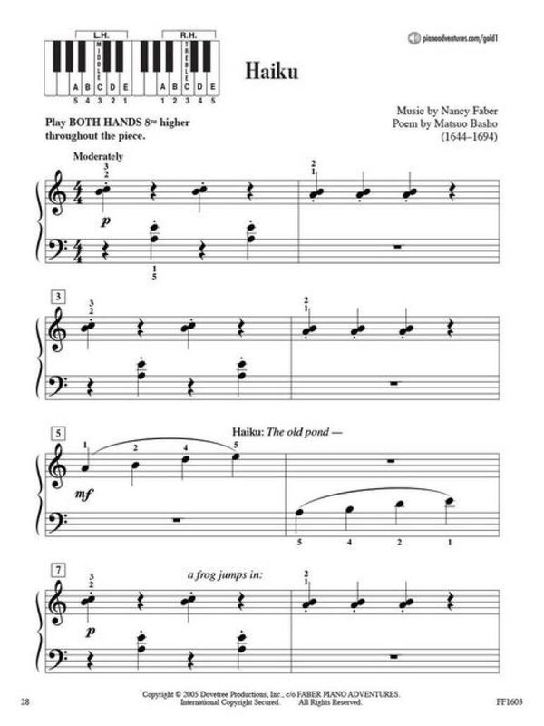 Piano Adventures Gold Star Performance Level 1