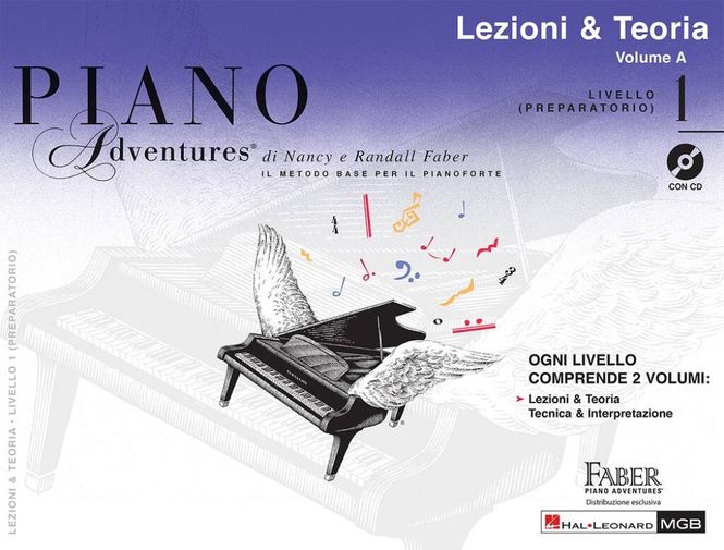 Hovedbilde Piano Adventures: Lezioni & Teoria Livello 1 + CD