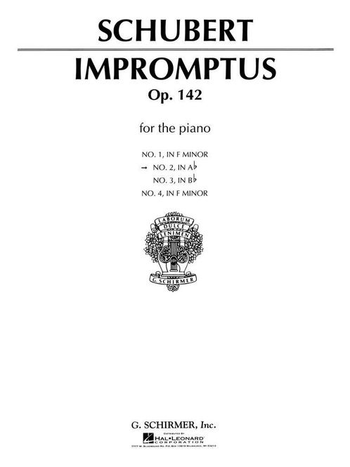 Hovedbilde Franz Schubert - Impromptu, Op. 142, No. 2 in Ab ...