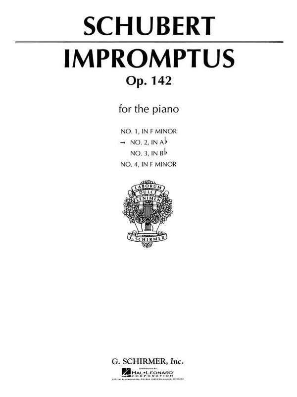 Franz Schubert - Impromptu, Op. 142, No. 2 in Ab Major