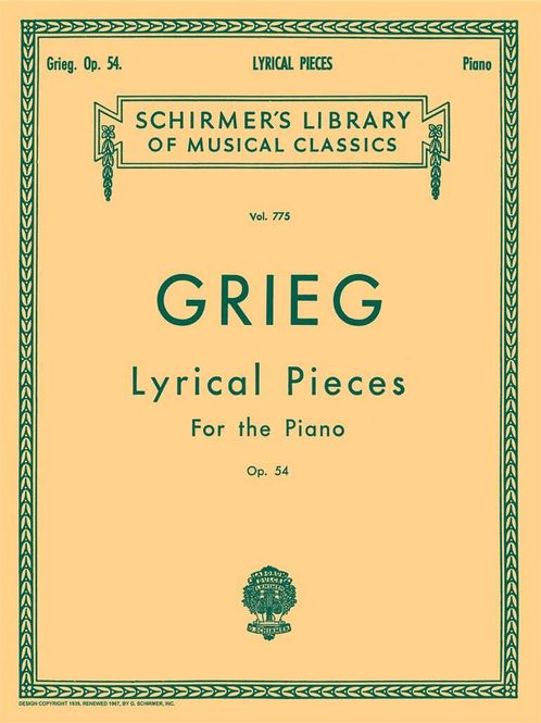 Hovedbilde Edvard Grieg - Lyrical Pieces, Op. 54
