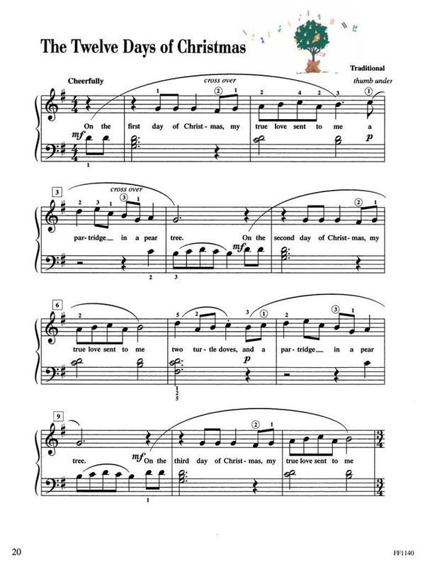 Piano Adventures Christmas Book Level 2B