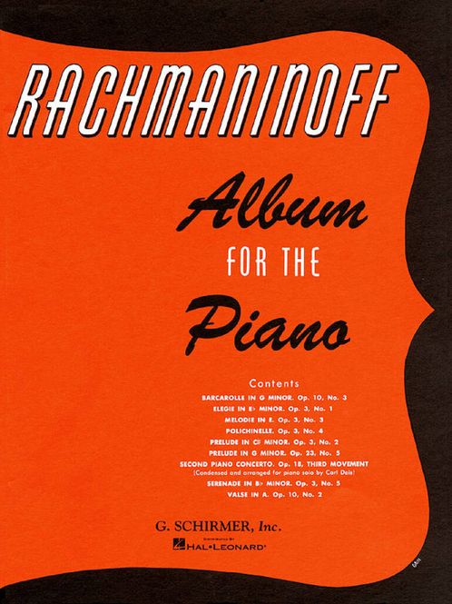 Hovedbilde Sergei Rachmaninov - Album for Piano