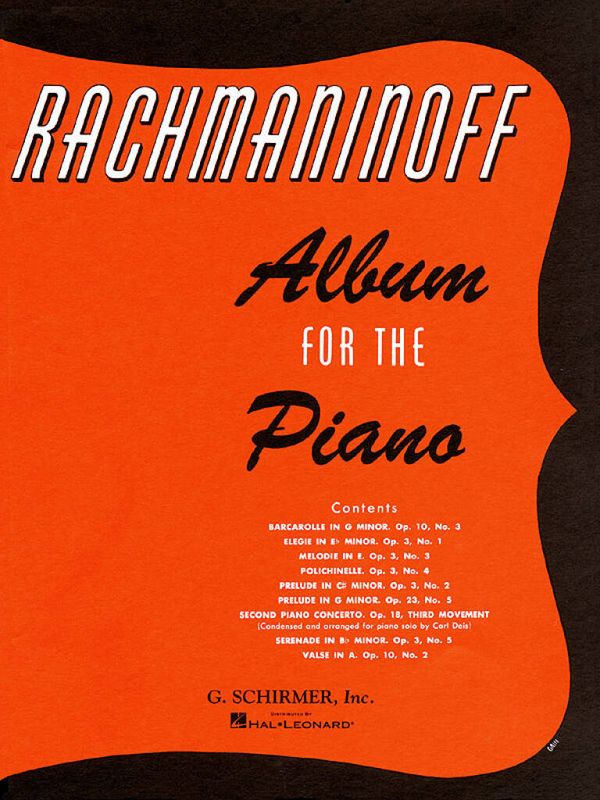 Sergei Rachmaninov - Album for Piano