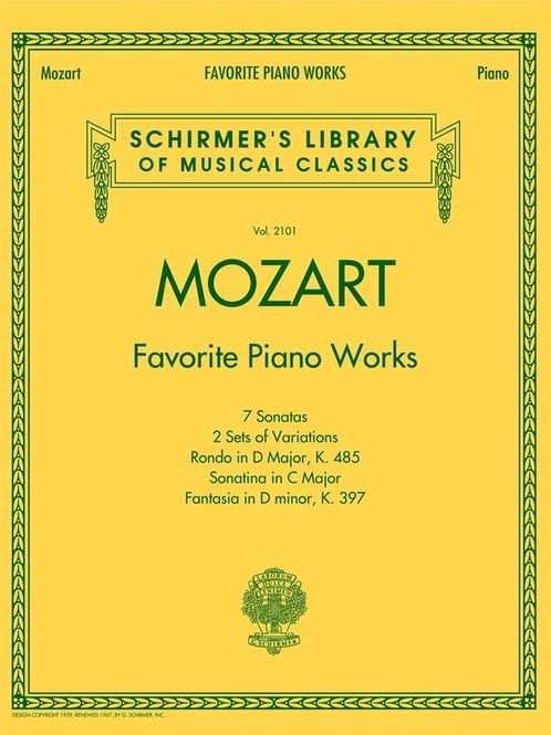 Hovedbilde Wolfgang Amadeus Mozart - Mozart - Favorite Piano ...