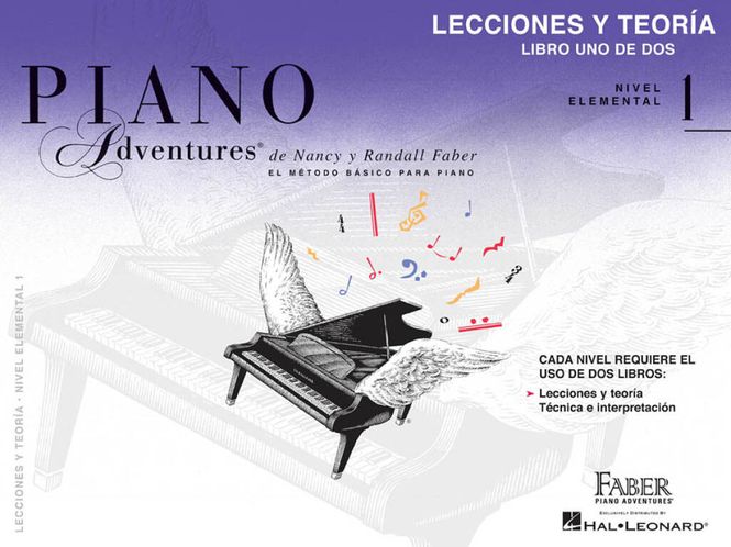 Hovedbilde Piano Adventures: Lecciones y Teoría Nivel 1