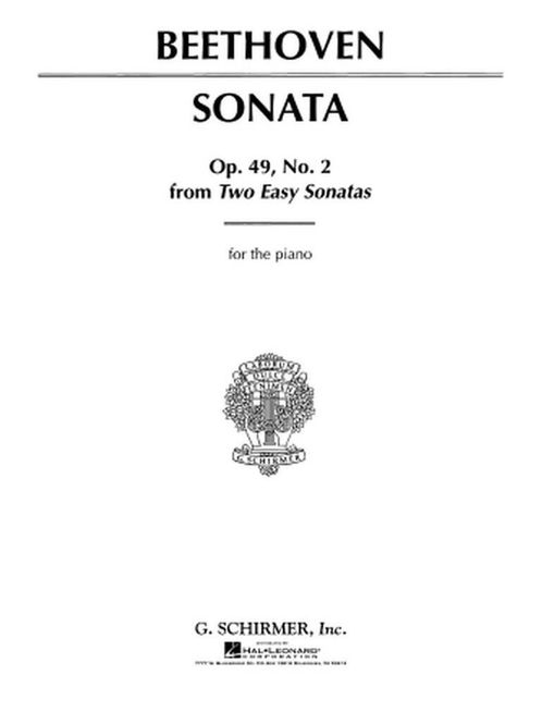 Hovedbilde Ludwig van Beethoven - Sonata in G Major, Op. 49, ...