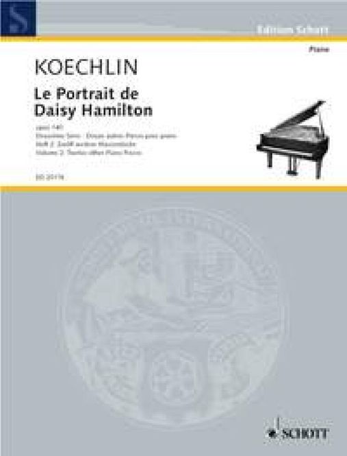Hovedbilde Charles Koechlin - Le Portrait de Daisy Hamilton op. 140 Heft 2