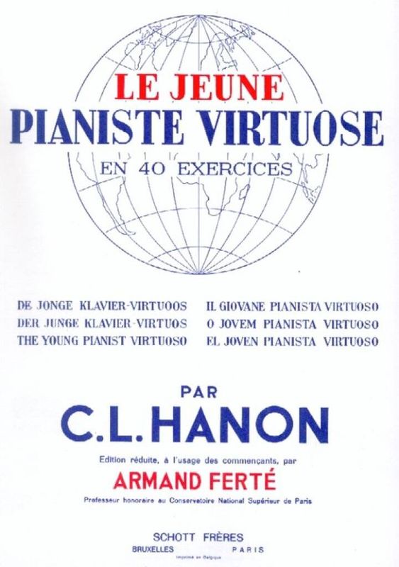 Charles-Louis Hanon - Jeune Pianiste Virtuose en 40 exercices