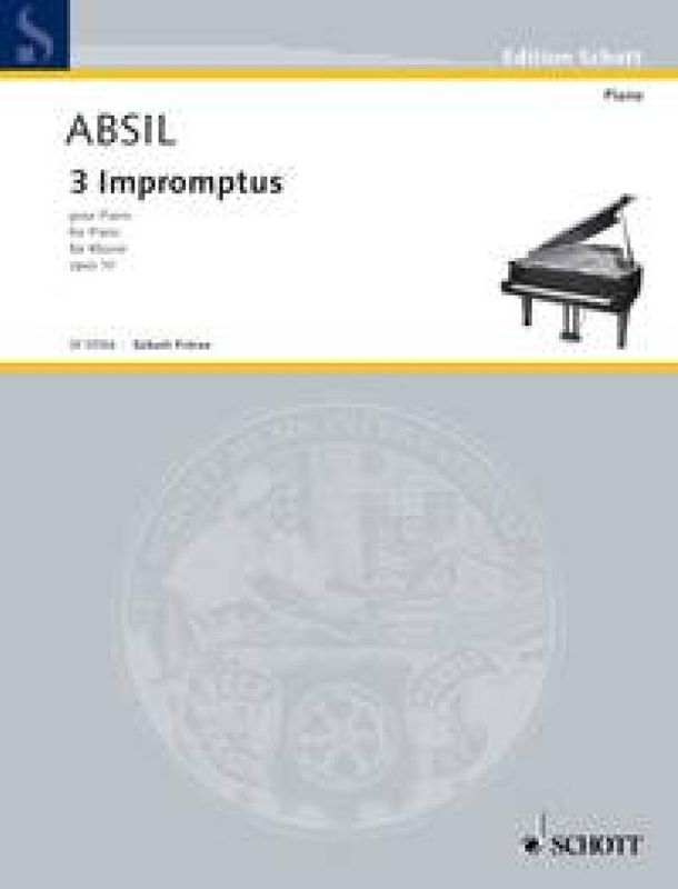 Jean Absil - Three Impromptus op. 10