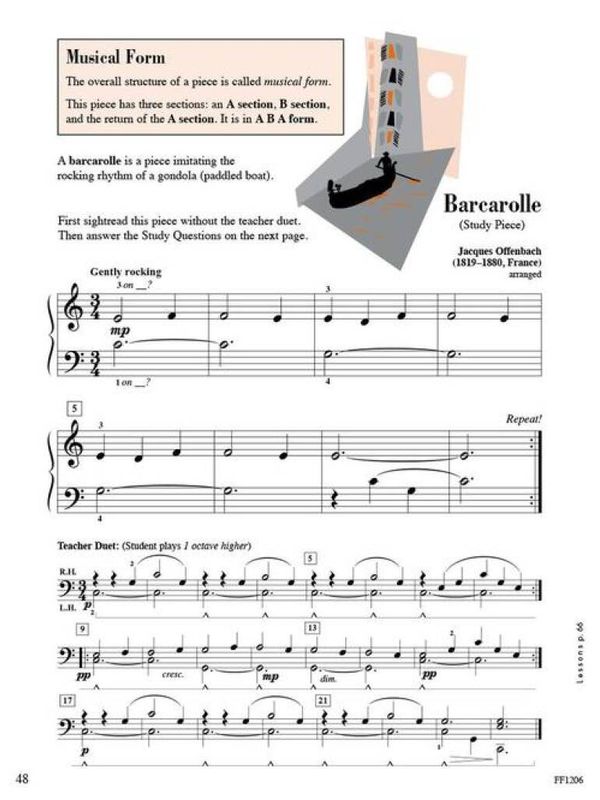 Piano Adventures for the Older Beginner Theory Bk1