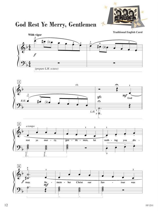 Piano Adventures Christmas Book Level 3B