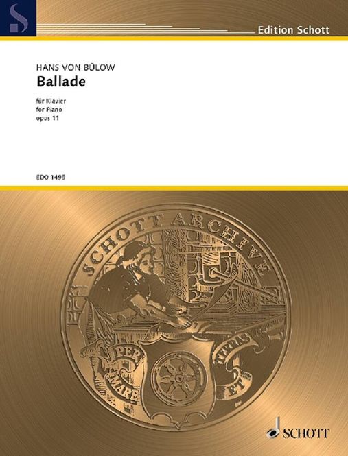 Hovedbilde Hans von Buelow - Ballade op. 11