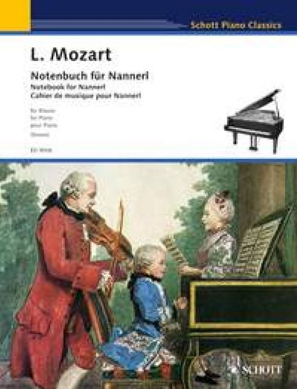 Wolfgang Amadeus Mozart - Notenbuch Fur Nannerl