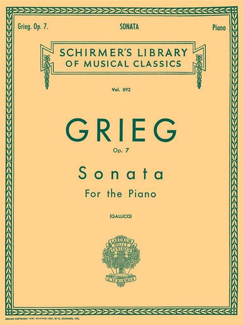 Hovedbilde Edvard Grieg - Sonata, Op. 7