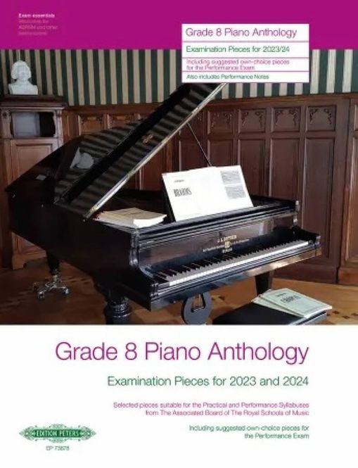 Hovedbilde Grade 8 Piano Anthology 2023-2024