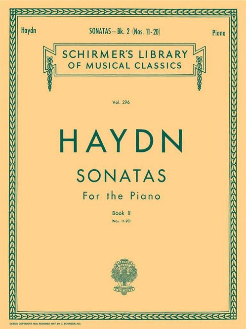 Hovedbilde Franz Joseph Haydn - 20 Sonatas - Book 2