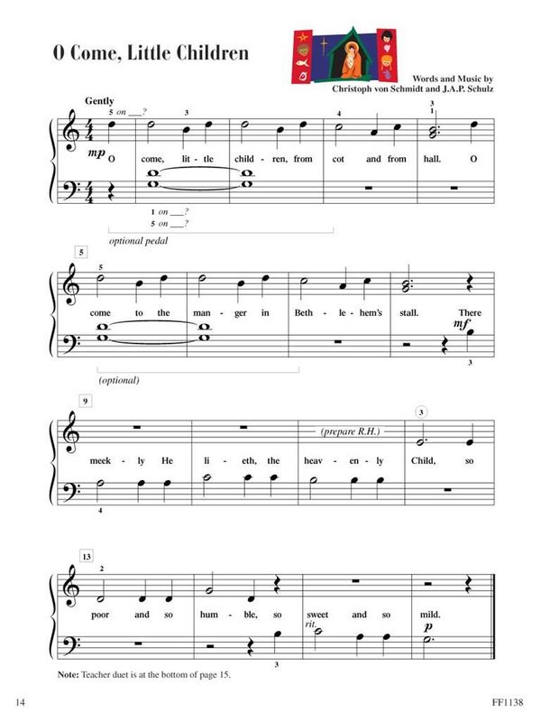 Piano Adventures Christmas Book Level 1