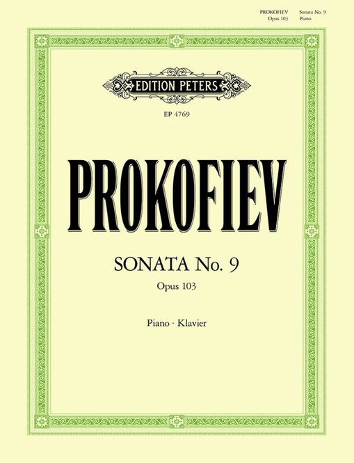 Hovedbilde Sergei Prokofiev - Sonata No.9 Op.103