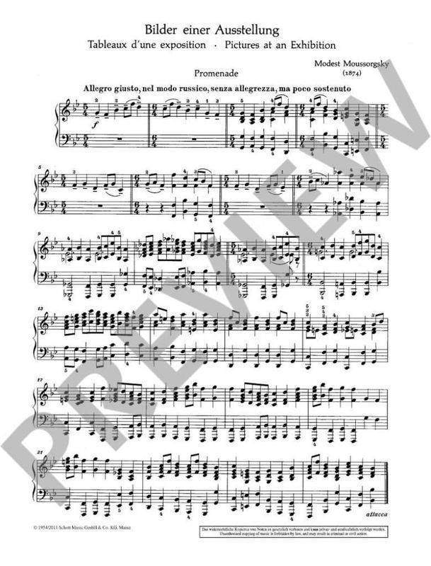Modest Mussorgsky - Bilder Einer Ausstellung