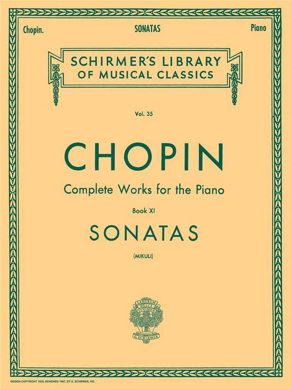Frédéric Chopin - Sonatas