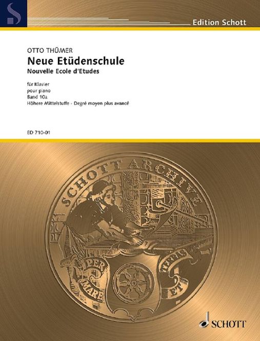 Hovedbilde Otto Thümer - Neue Etüdenschule Band 10A