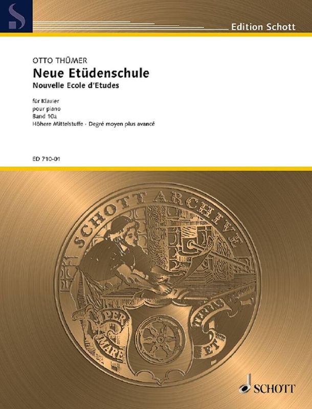 Otto Thümer - Neue Etüdenschule Band 10A