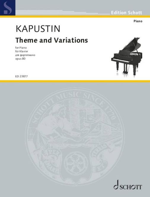 Hovedbilde Nikolai Kapustin - Theme and Variations op. 80