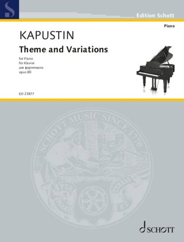 Nikolai Kapustin - Theme and Variations op. 80