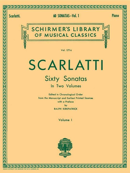 Hovedbilde Domenico Scarlatti - 60 Sonatas - Volume 1