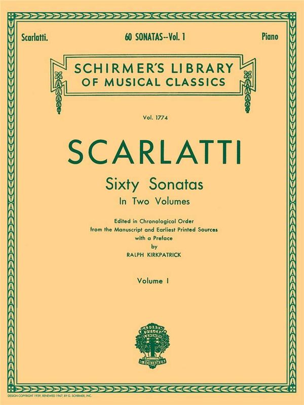 Domenico Scarlatti - 60 Sonatas - Volume 1