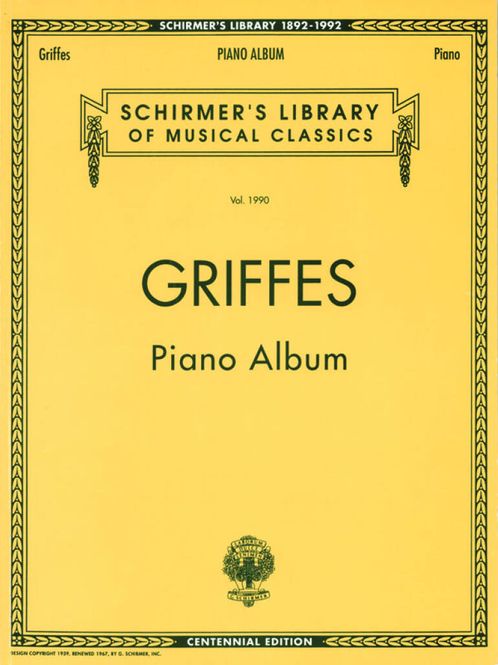 Hovedbilde Charles Tomlinson Griffes - Piano Album (Centennial Edition)