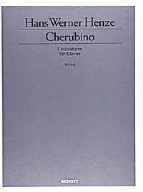 Hovedbilde Hans Werner Henze - Cherubin