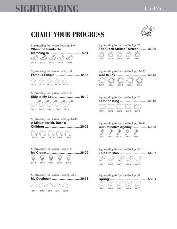 Piano Adventures Sightreading Level 2A